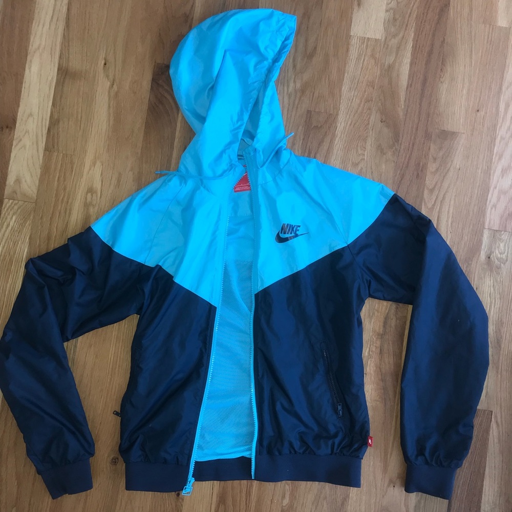 🐬 NIKE WINDRUNNER TEAL NAVY TRACK JACKET🐬